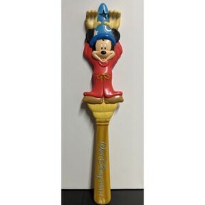 Vintage Walt Disney World Mickey Mouse Fantasia Sorcerer Back Scratcher 15in
